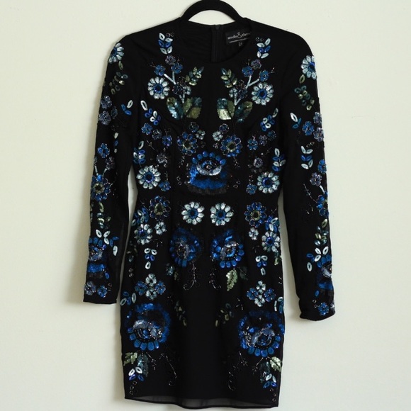 NEEDLE&THREAD GEORGETTE SEQUIN DRESS *FINAL PRICE* - Picture 3 of 12